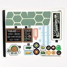 LEGO STICKER SHEET 71456 Mrs. Castillo's Turtle Van DREAMZzz Decals Stickers