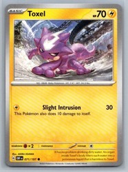 Toxel 071/197 Obsidian Flames Common