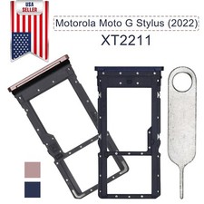 SIM MicroSD Card Tray Holder Slot PIN For Motorola Moto G Stylus 2022 XT2211