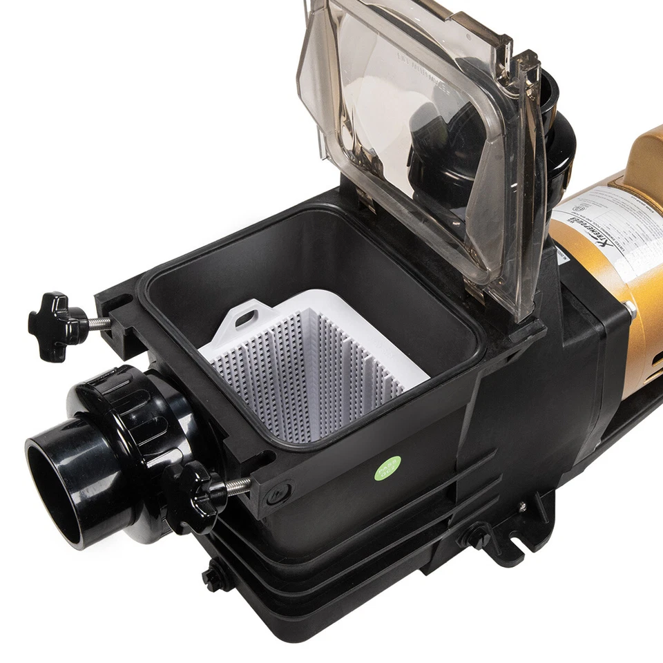 1HP Super Flow Variable Speed Swimming Spa Pool Pump Strainer Above In Ground - Image 2 of 4