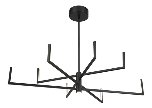 George Kovacs Articular LED Chandelier, Coal - Picture 10 of 10