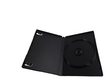Empty Black DVD Case Tall Cd Storage