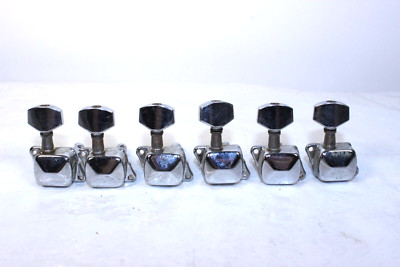8mm Fender Squier Affinity 6 on a Side STRAT/TELE TUNING KEYS Machine Heads