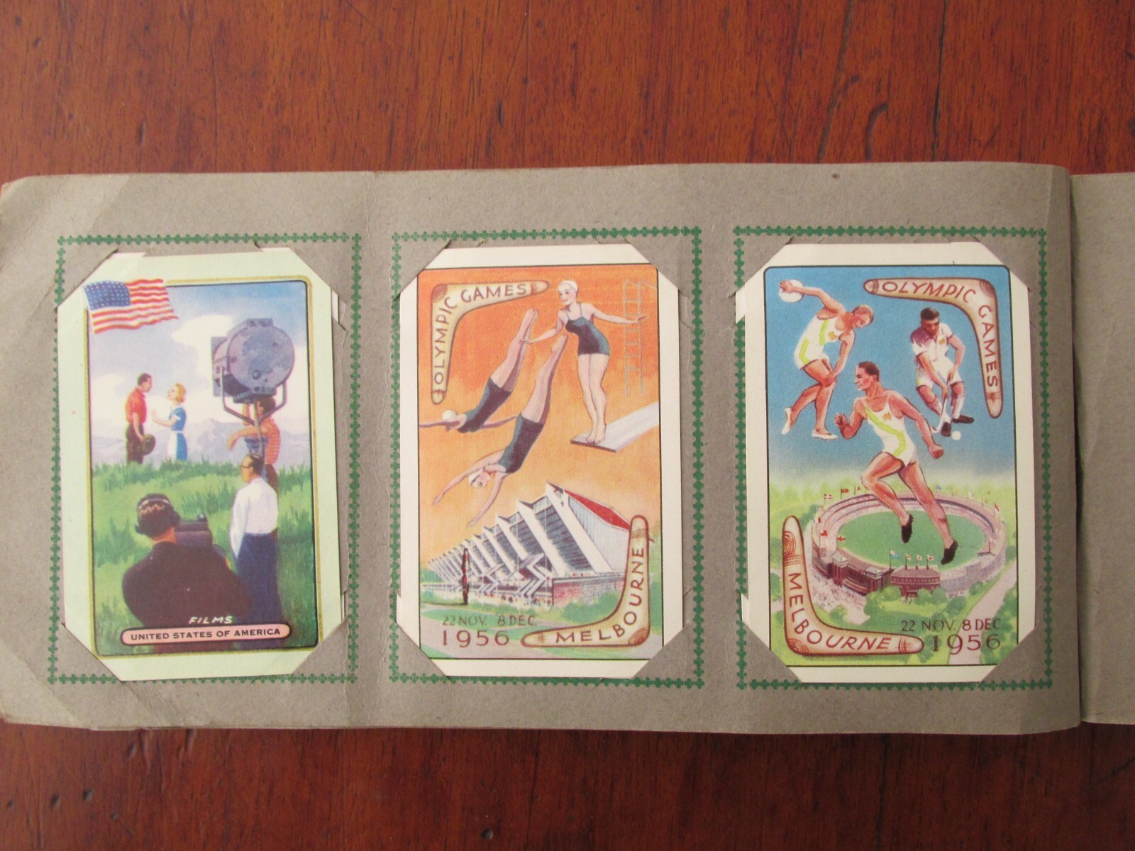 Bulk Lot 60 Melbourne Olympic Games Coles Swap Cards in Original Album