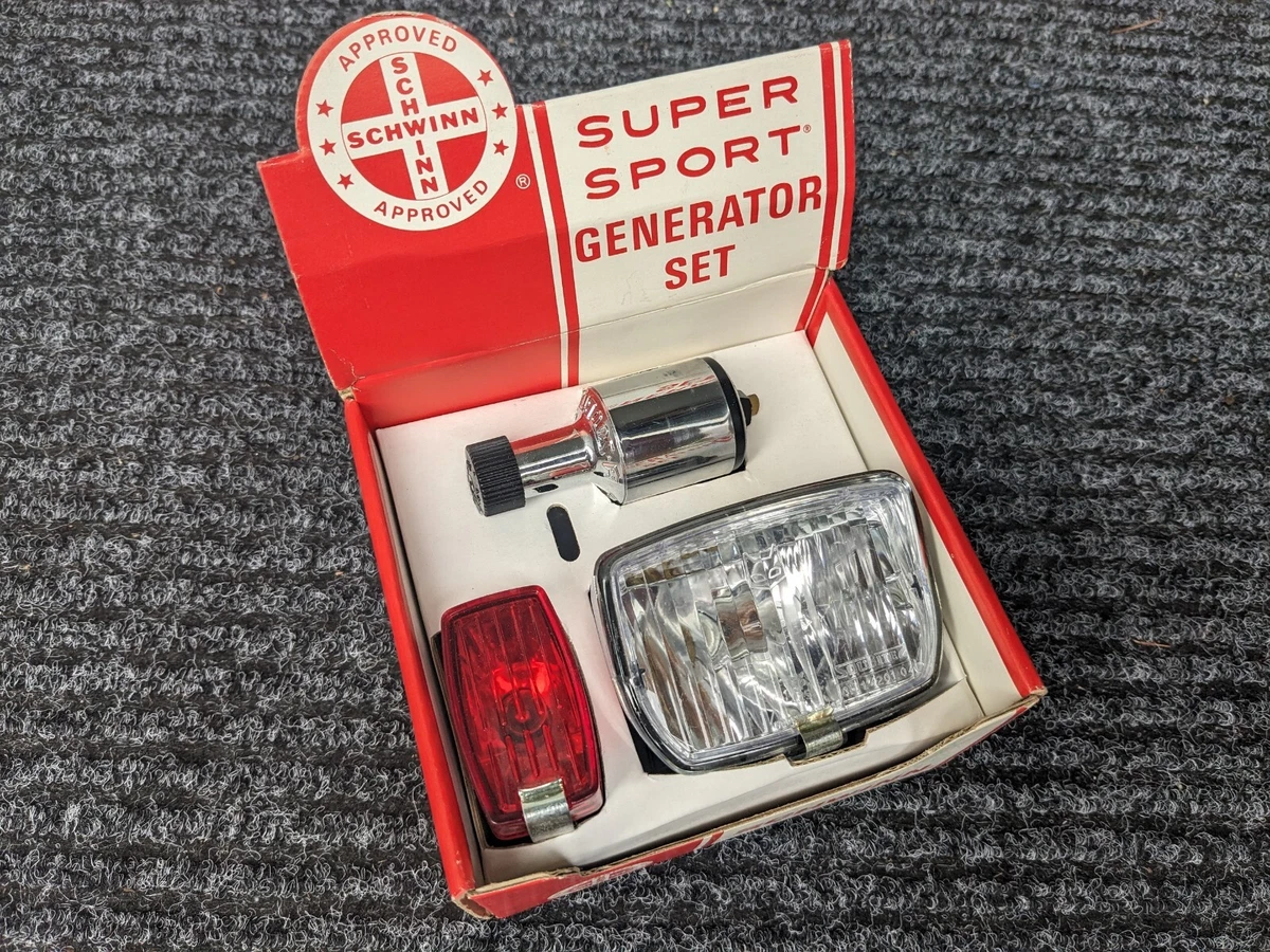 Vintage schwinn on sale generator light