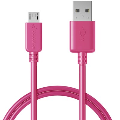 Câble Micro Usb Pour Oppo A15 Câble Usb Tressé Nylon 1,3 Mètre Câble