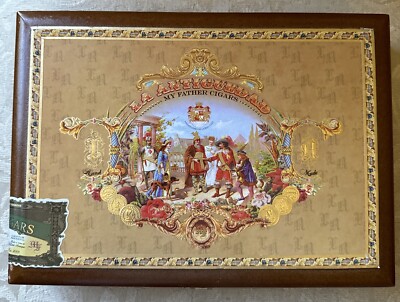 My Father Cigars La Antiguedad Toro 5/8 X 55 Empty Wooden Box  - Main Image