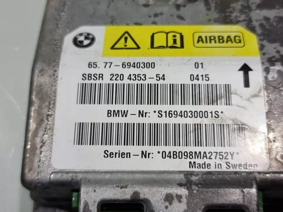 BMW Z4 E85 Airbag Sensor Control Module 6940300 for sale online | eBay 