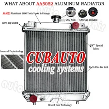 Aluminum Radiator For Kubota U15 U17 U15-3 U17-3 Excavator Model #RA22142300