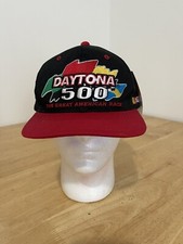 Vintage Daytona 500 The Great American Race Snapback Hat NASCAR New With Tag