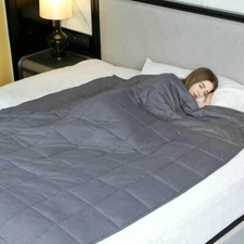 THERAPEUTIC WEIGHTED BLANKET 8kg ***Includes Cover*** RRP £179!! 150 x 200