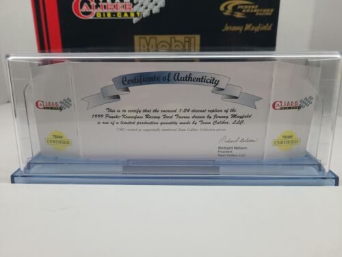 Jeremy Mayfield #12 Mobil 1 Racing Team Caliber Owners 1/24 NASCAR Diecast NIB! - Picture 15 of 17
