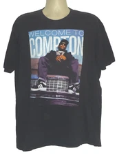 Welcome to Compton Eazy-E American Rag Men's Graphic T-Shirt Size: XXL Black