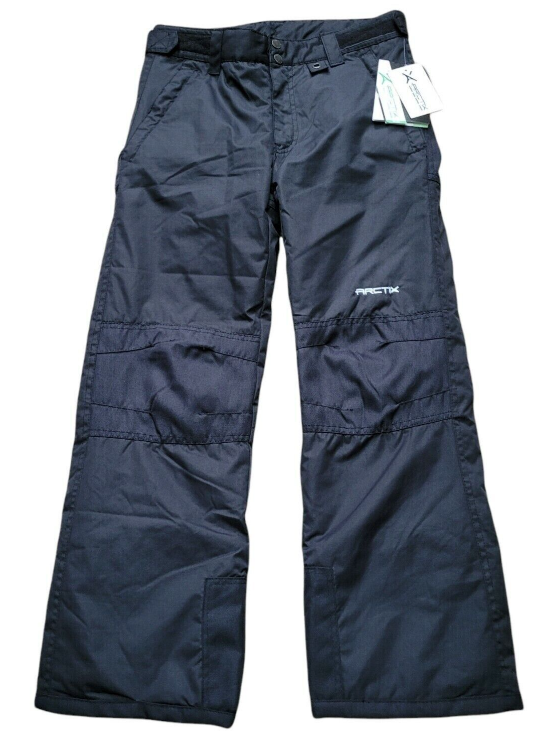 nwt-arctix-black-kids-reinforced-snow-ski-winter-pants-size-l-14-16