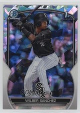 2023 Bowman Chrome Prospects Atomic Refractor Wilber Sanchez #BCP-6 03j5