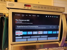 Sylvox 15.6 inch Under Cabinet TV 1080P Kitchen TV Built-in App Smart RV TV