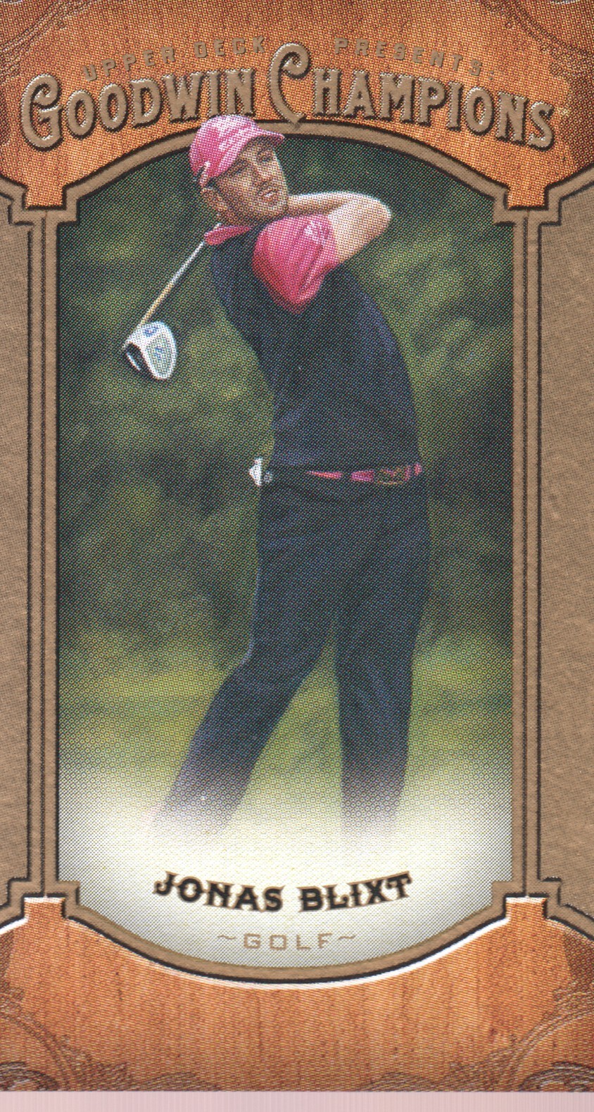 2014 Upper Deck Goodwin Champions Mini #71 Jonas Blixt -  BB