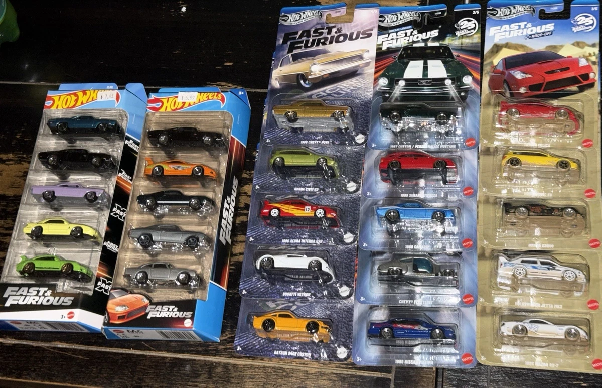 Hot Wheels ミニカー Fast & Furious コレクション Hot Wheels Fast & Furious Collection of 1:64 Scale Vehicles from