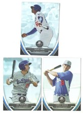 2013 Bowman Platinum Prospects - LOS ANGELES DODGERS Team Set w/ YASIEL PUIG RC
