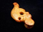 Old Nephrite Jade Stone Carved HongShan Culture Long Tail Piggy Dragon #06212507 — photo 7