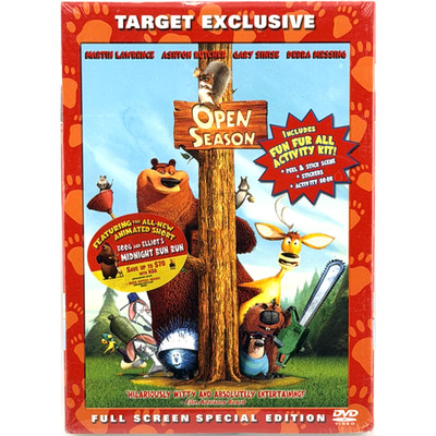 OPEN SEASON (2006) Full Screen Special Ed Target Exclusive DVD - NEW IN WRAPPER