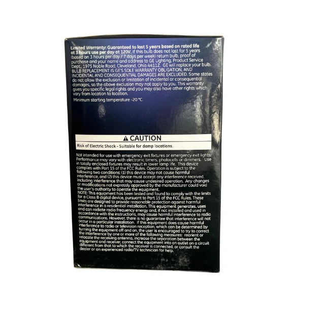 GE 2-Pack LED DIMMABLE Warm White Indoor Floodlight LEDBR30 Brand New Unopened - Image 3 of 4