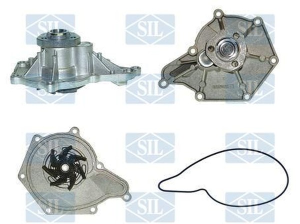 Wasserpumpe MotorküHlung FüR Audi VW Porsche A6 C6 Avant Allroad Q7 A5 A4 B7-image