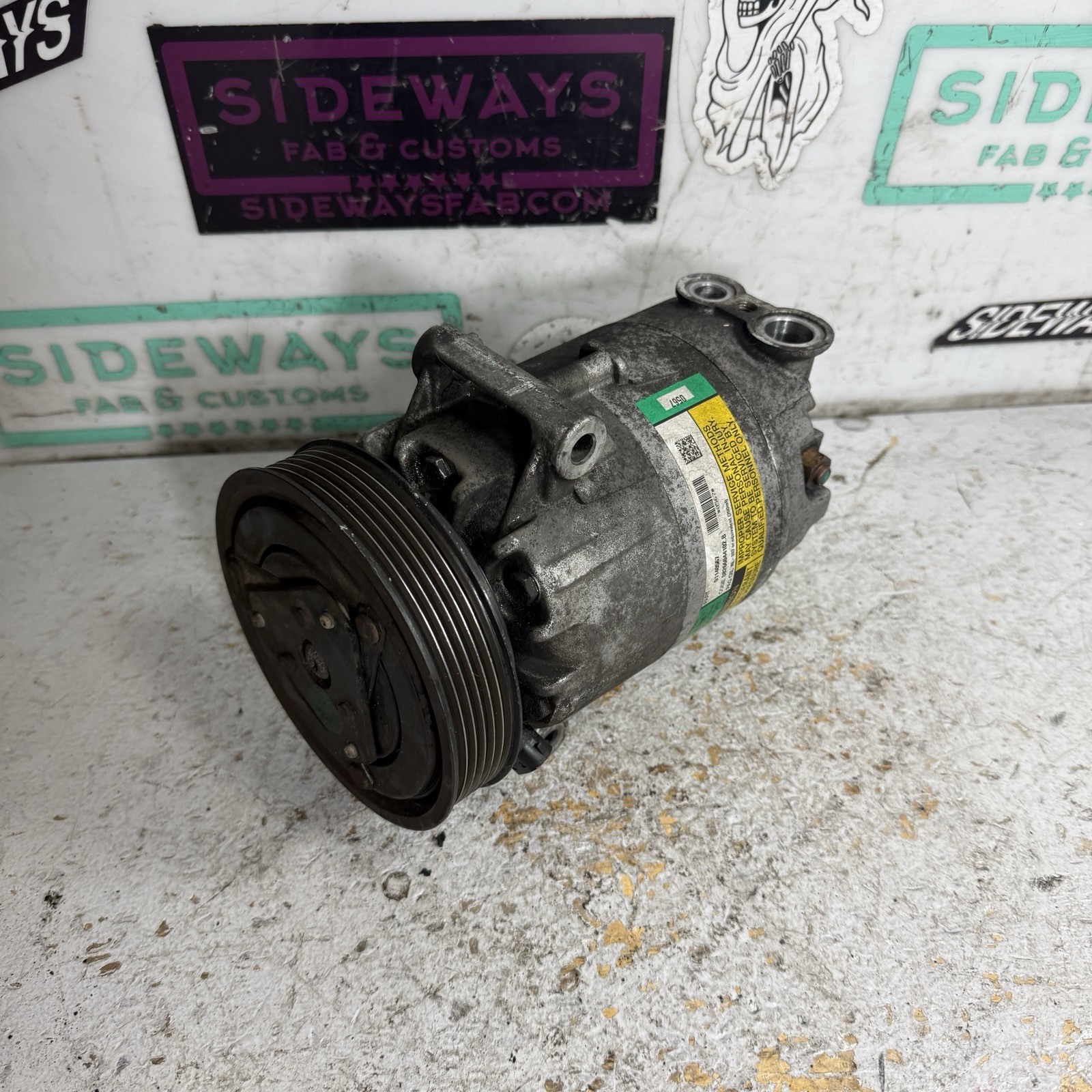 04-08 Maserati Quattroporte AC Compressor Air Conditioning M139 F136
