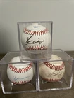 2 Kerry Wood And 1 Andre Dawson Signed Baseball