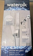 Waterpik 18 in. Magnetic Shower Slide Strip Accessory Kit in Chrome