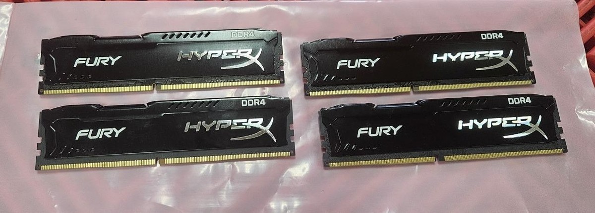 Kingston HyperX 32 GB DDR4-3200 Memory (4 x 8 Gb) HX432C16FB/8 | eBay