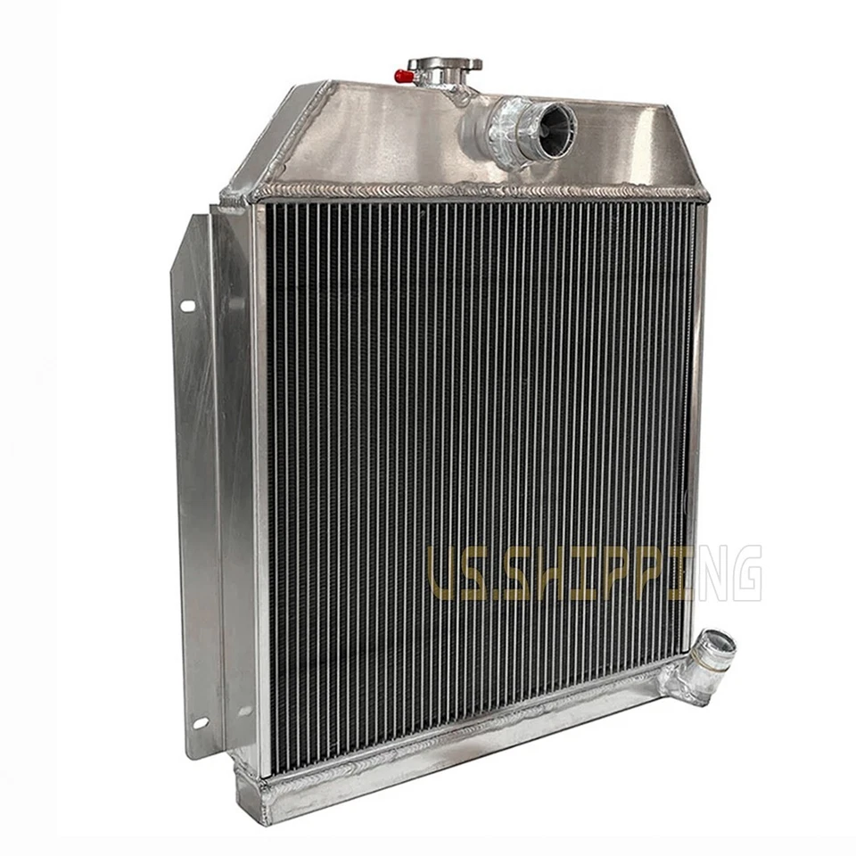 2ROW Radiator 1949-1952 Plymouth Dodge Chrysler & DeSoto Straight 6 MT - Image 2 of 4