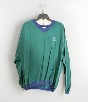 Vintage St. Andrews Royal Golf Club Scotland Windshirt Pullover XL - Made In USA