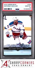 2014 UPPER DECK #236 ANTHONY DUCLAIR RC YOUNG GUNS PSA 10