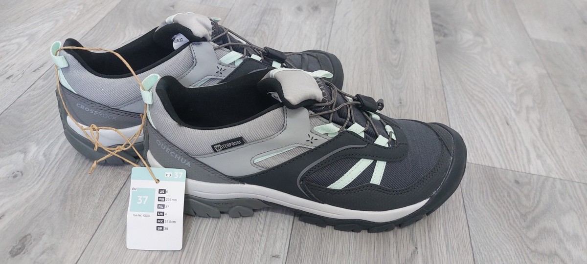 quechua waterproof walking shoes brand new with tags size girls