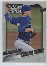 2014 Panini Prizm Perennial Draft Picks Silver Prizm Carson Sands #1 3a3
