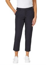 NEW Kirkland Signature Women's 16 Travel Pants Black 4-Way Stretch