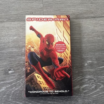 Spider-Man Tobey Maguire, Kirsten Dunst VHS Tape 2002 tested 