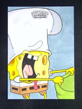Marketplace image: 2025 Topps Chrome SpongeBob SquarePants SpongeBob SquarePants Sketch Auto 1/1