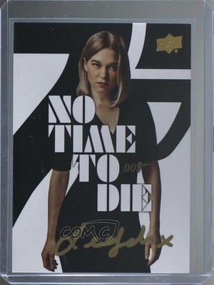 2025 Upper Deck James Bond No Time To Die Poster Achievement #PA-LS Auto 0v41