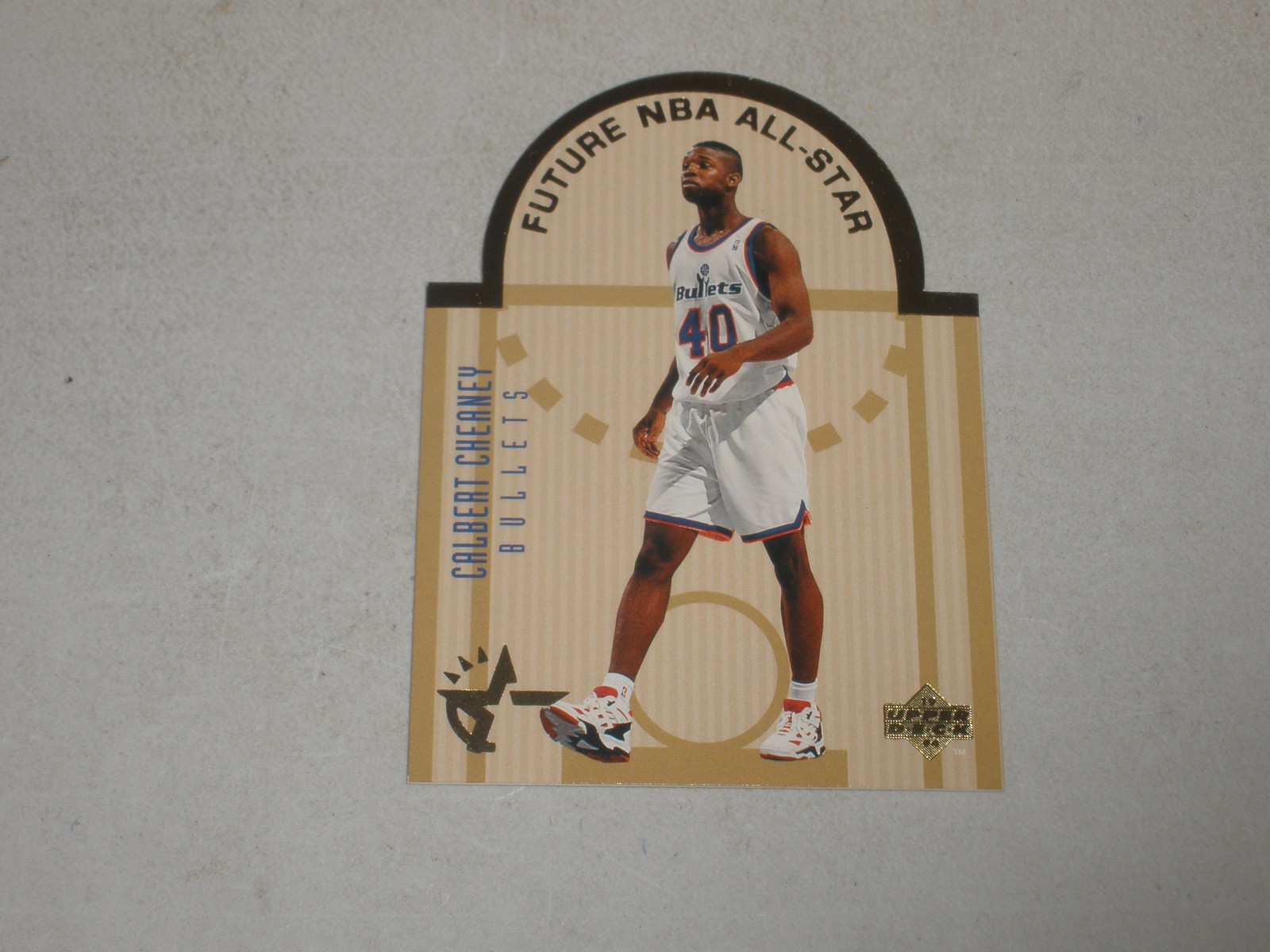 1993-94 Upper Deck SE Die Cut All Stars East #E15 Calbert Cheaney