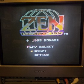 Zen: Intergalactic Ninja (Nintendo NES, 1993) Game Cartridge Authentic Tested
