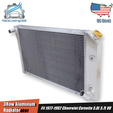 3 Row Aluminum Radiator Fit For 19771982 Chevy Corvette C3 V8 5.0 5.7l 3 Row Aluminum Radiator Fit For 19771982 Chevy Corvette C3 V8 5.0 5.7l