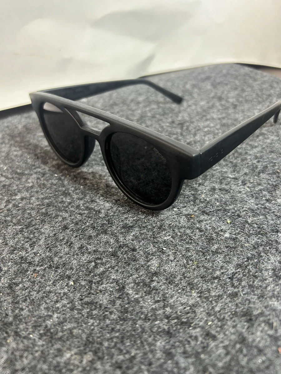 KOMONO Black Sunglasses NEW The Allen Rubber Matte square Komono sunglasses NEW Allen black rubber | Mercari main image 3