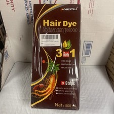 Hair Dye Shampoo 3 in 1 Hair Shampoo Instant Hair Dye Herbal Ingredients Gift US