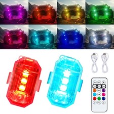 Wireless LED Lights for Car,Wireless Rock Lights with 8 Colors 10 Modes,Recha...