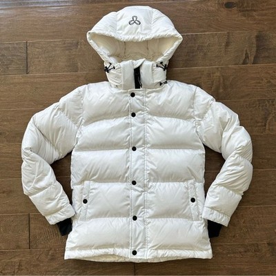 TNA Super Puff Aritzia Puffer Coat White