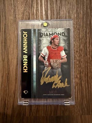 2023 Topps Diamond Icons- Johnny Bench- Auto Autograph- Cincinnati Reds- 5/15
