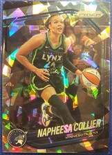 2025 Panini Prizm WNBA #8 Napheesa Collier Ice Prizms