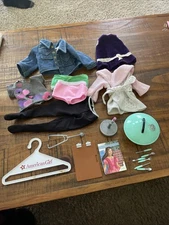 Our Generation Doll Clothes Accessories Lot Of 19 American Girl 18" & 14"